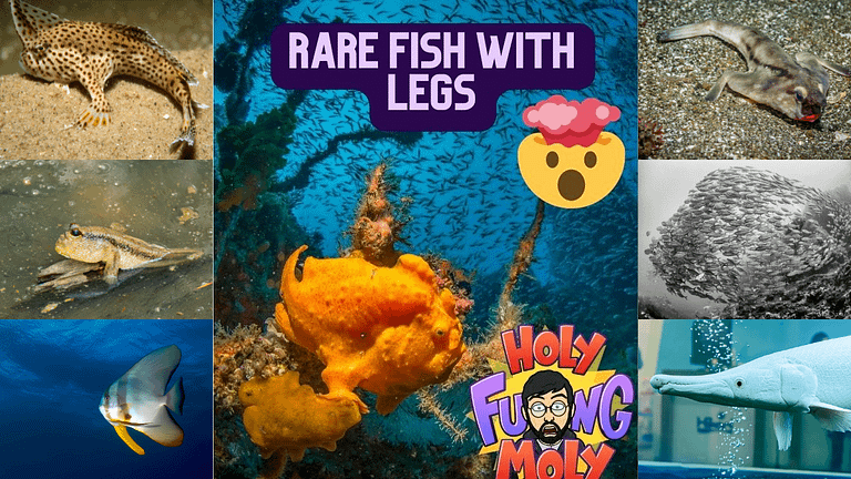 20 Rare Fish With Legs That Can Walk